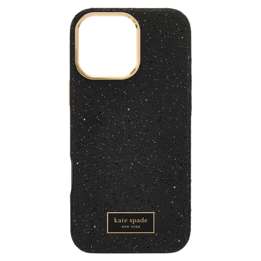 [KS054480] Kate Spade - Crystal Pave Magsafe Case For Apple Iphone 16 Pro Max - Nightfall