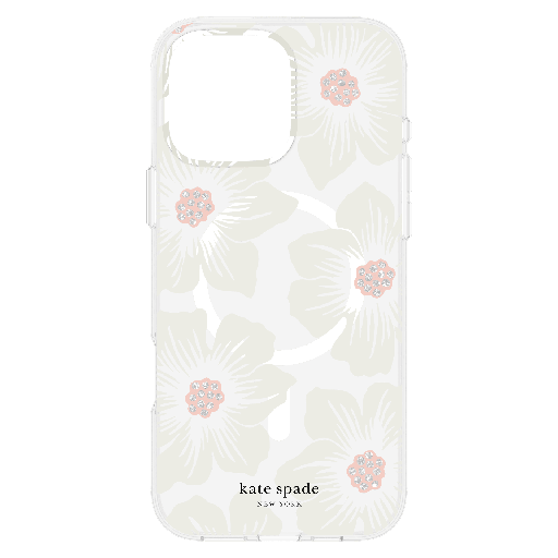 [KS054470] Kate Spade - Protective Magsafe Case For Apple Iphone 16 Pro Max - Hollyhock Floral