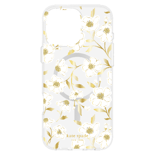 [KS054468] Kate Spade - Protective Magsafe Case For Apple Iphone 16 Pro Max - Sunshine Floral