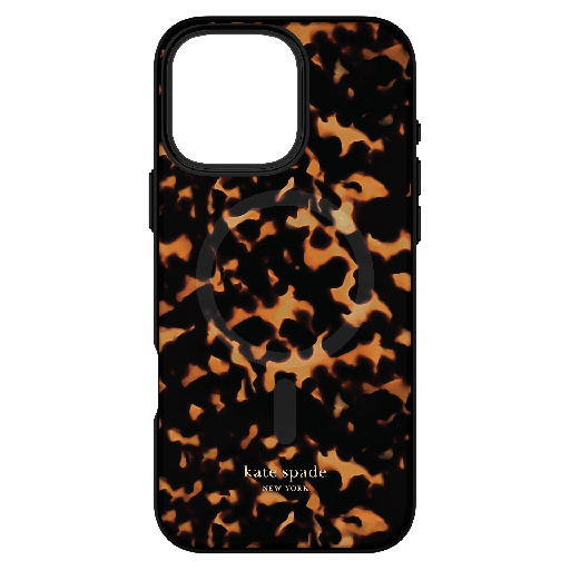 [KS054474] Kate Spade - Protective Magsafe Case For Apple Iphone 16 Pro Max - Tortoise