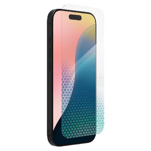 [200114880] Zagg - Invisibleshield Xtr4 Antimicrobial Glass Screen Protector For Apple Iphone 16 Pro - Clear