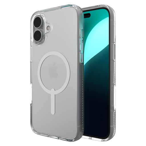 [702315043] Zagg - Crystal Palace Snap Magsafe Case For Apple Iphone 16 Plus - Clear