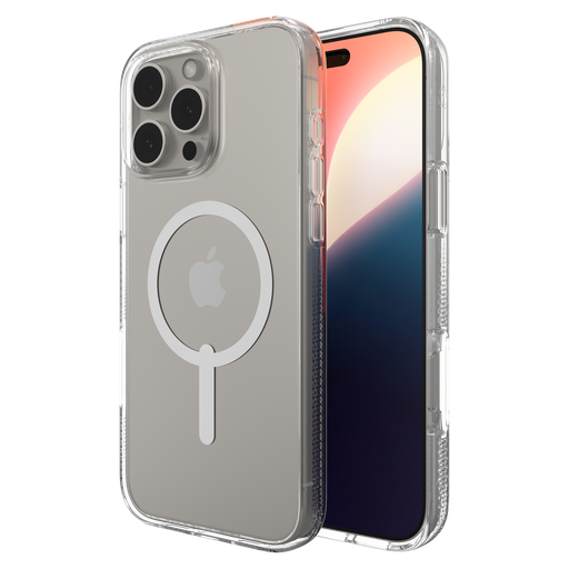 [702315045] Zagg - Crystal Palace Snap Magsafe Case For Apple Iphone 16 Pro Max - Clear