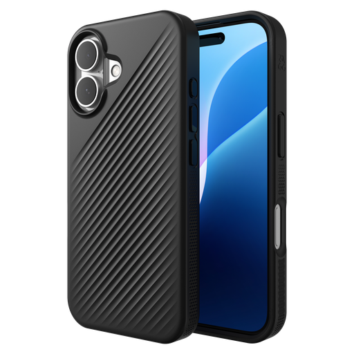 [702315006] Zagg - Luxe Snap Magsafe Case For Apple Iphone 16 - Black