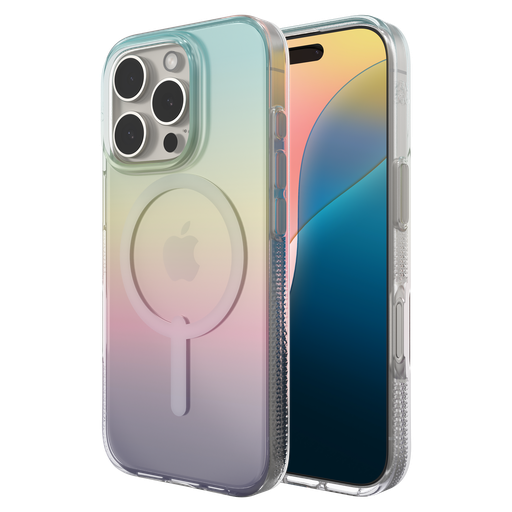[702315112] Zagg - Milan Snap Magsafe Case For Apple Iphone 16 Pro - Iridescent