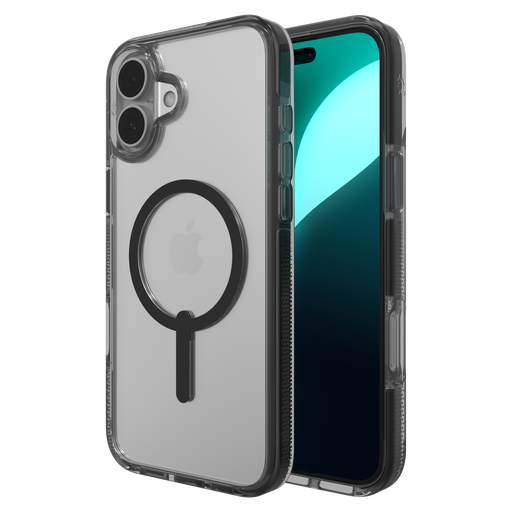 [702315051] Zagg - Santa Cruz Snap Magsafe Case For Apple Iphone 16 Plus - Black