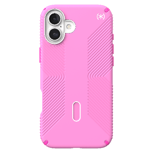 [150713-3249] Speck - Presidio2 Grip Case With Clicklock For Apple Iphone 16 Plus - True Pink