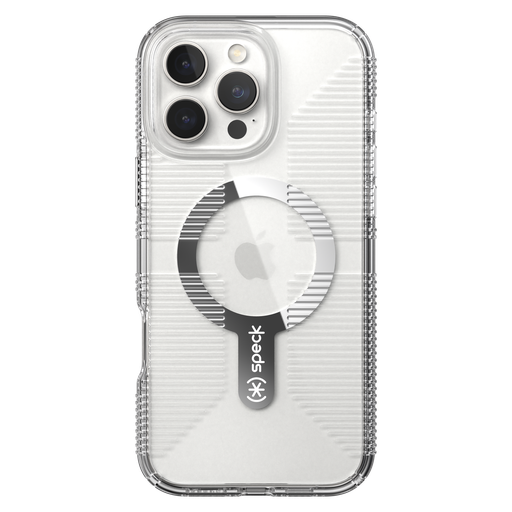[150733-5085] Speck - Gemshell Grip Magsafe Case For Apple Iphone 16 Pro Max - Clear