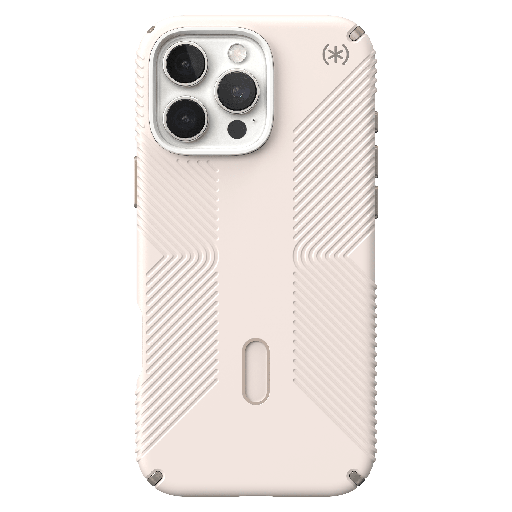 [150725-3214] Speck - Presidio2 Grip Case With Clicklock For Apple Iphone 16 Pro Max - Bleached Bone