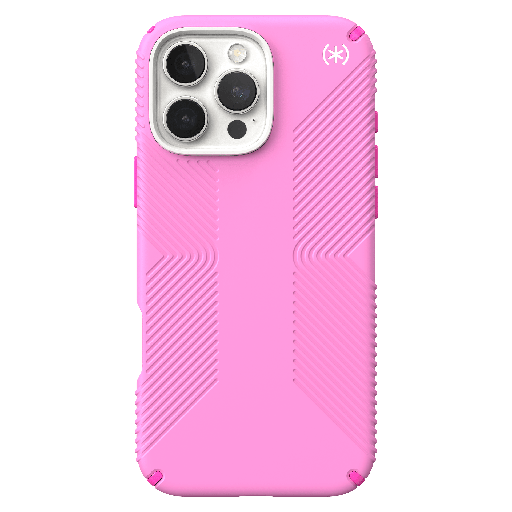 [150772-3249] Speck - Presidio2 Grip Magsafe Case With For Apple Iphone 16 Pro Max - True Pink