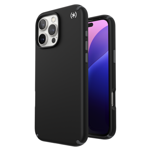 [150771-3205] Speck - Presidio2 Pro Magsafe Case For Apple Iphone 16 Pro Max - Black