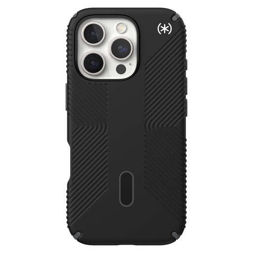 [150701-3205] Speck - Presidio2 Grip Case With Clicklock For Apple Iphone 16 Pro - Black