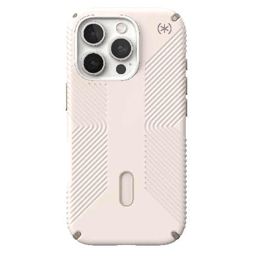 [150701-3214] Speck - Presidio2 Grip Case With Clicklock For Apple Iphone 16 Pro - Bleached Bone