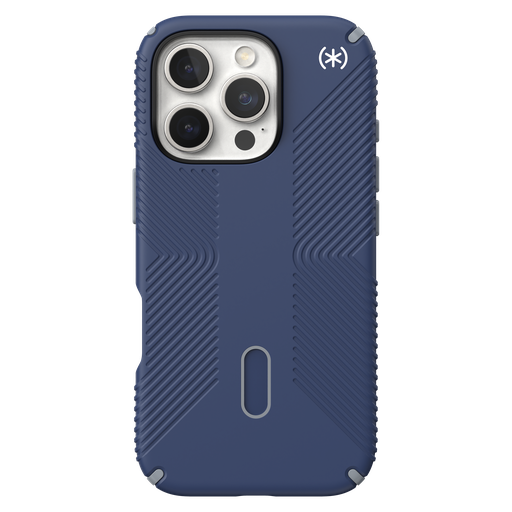 [150701-3206] Speck - Presidio2 Grip Case With Clicklock For Apple Iphone 16 Pro - Coastal Blue