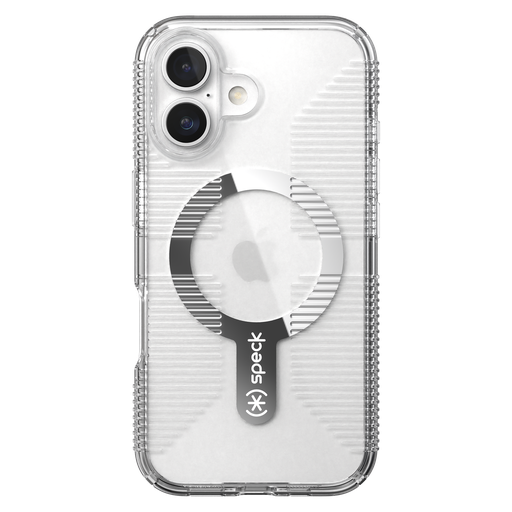 [150697-5085] Speck - Gemshell Grip Magsafe Case For Apple Iphone 16 - Clear