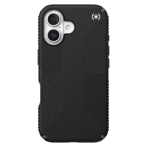 [150756-3205] Speck - Presidio2 Grip Magsafe Case With For Apple Iphone 16 - Black