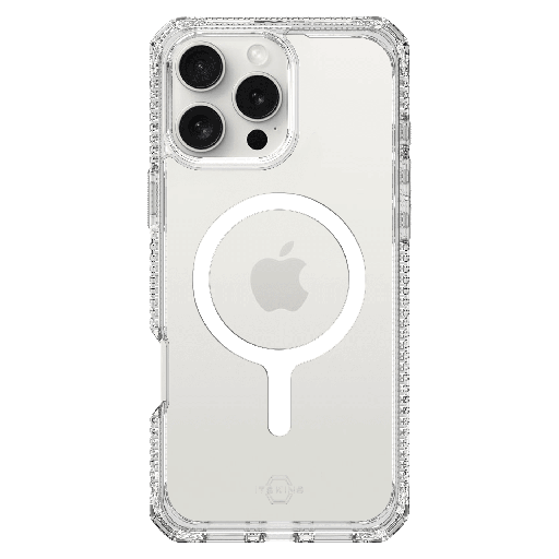 [AP6X-HMACR-TRSP] Itskins - Hybridr Clear Magsafe Case For Apple Iphone 16 Pro - Transparent