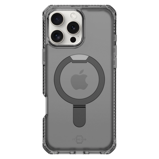 [AP6U-HBVST-BLCK] Itskins - Hybridr Vapor Stand Magsafe Case With Stand For Apple Iphone 16 Pro Max - Black