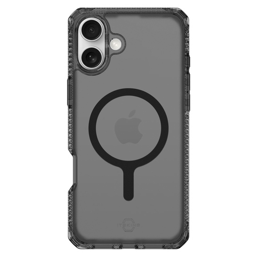 [AP6N-HBVAR-SMOK] Itskins - Hybridr Vapor Magsafe Case For Apple Iphone 16 - Smoke