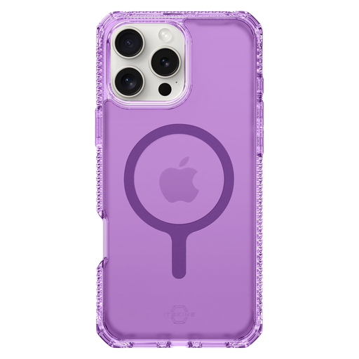 [AP6X-HBVAR-LIPP] Itskins - Hybridr Vapor Magsafe Case For Apple Iphone 16 Pro - Light Purple