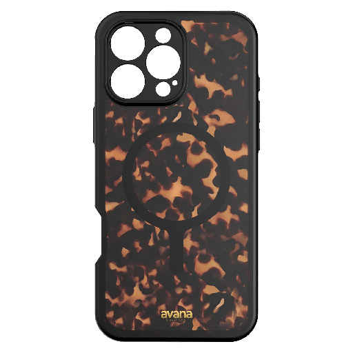 [AP6X-AVTOO-TORT] Avana - Tortoise Shell Magsafe Case For Apple Iphone 16 Pro - Tortoiseshell