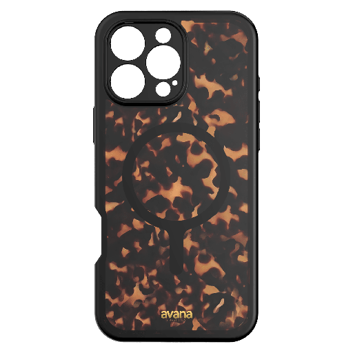 [AP6U-AVTOO-TORT] Avana - Tortoise Shell Magsafe Case For Apple Iphone 16 Pro Max - Tortoiseshell
