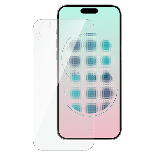 [AA-IPH16PMAX-33TEMPCLR-SING] Ampd - 0.33 Impact Flex Clear Tempered Glass Screen Protector For Apple Iphone 16 Pro Max - Clear