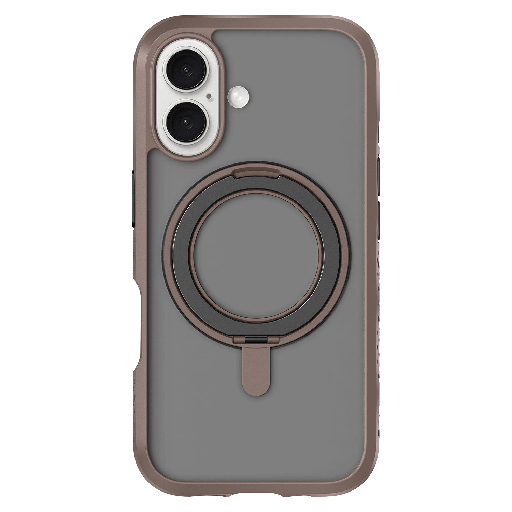 [L_IP24A_CM_BR] Laut - Crystal Matter Magsafe Case For Apple Iphone 16 - Earth Brown