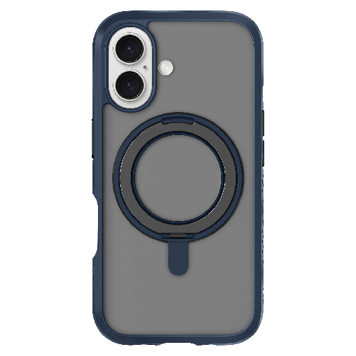 [L_IP24C_CM_BL] Laut - Crystal Matter Magsafe Case For Apple Iphone 16 Plus - Denim Blue