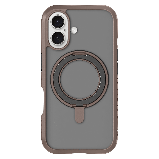 [L_IP24C_CM_BR] Laut - Crystal Matter Magsafe Case For Apple Iphone 16 Plus - Earth Brown