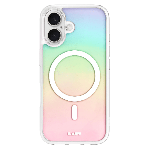 [L_IP24A_HO_W] Laut - Holo Magsafe Case For Apple Iphone 16 - Holo Pearl