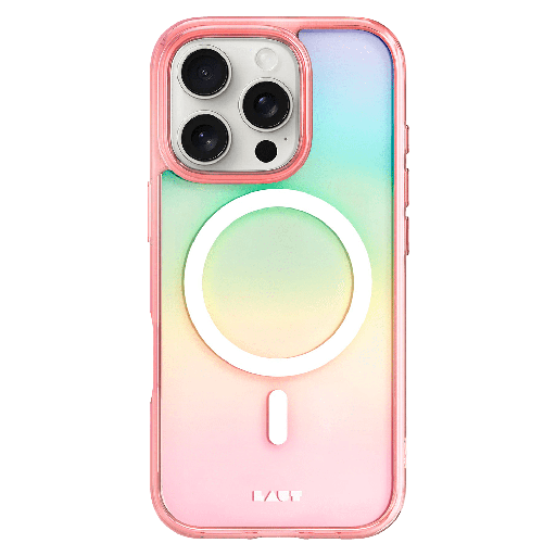 [L_IP24D_HO_P] Laut - Holo Magsafe Case For Apple Iphone 16 Pro Max - Holo Pink