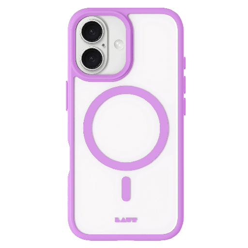 [L_IP24A_HPT_P] Laut - Huex Protect Magsafe Case For Apple Iphone 16 - Bright Pink