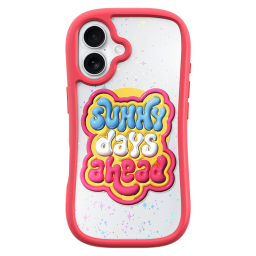 [L_IP24A_PH_R] Laut - Pop Lovie Magsafe Case For Apple Iphone 16 - Sunny Red