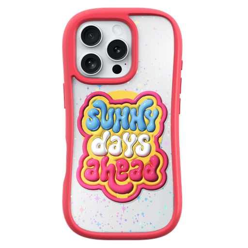 [L_IP24D_PH_R] Laut - Pop Lovie Magsafe Case For Apple Iphone 16 Pro Max - Sunny Red