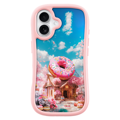 [L_IP24C_PS_P] Laut - Pop Surreal Magsafe Case For Apple Iphone 16 Plus - Doughnut