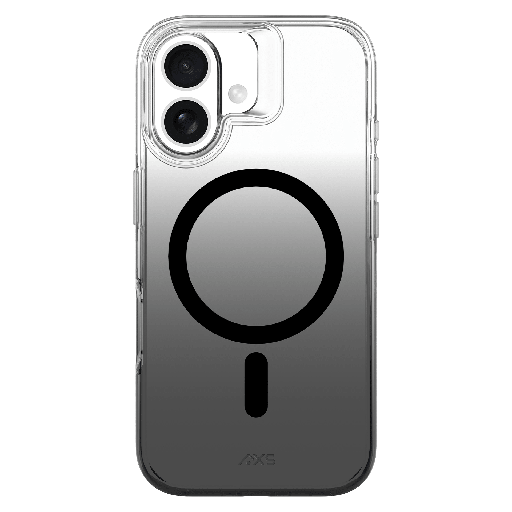 [IPCSM3201] Axs - Crystal Shield D3o Magsafe Case For Apple Iphone 16 - Smoke Gradient