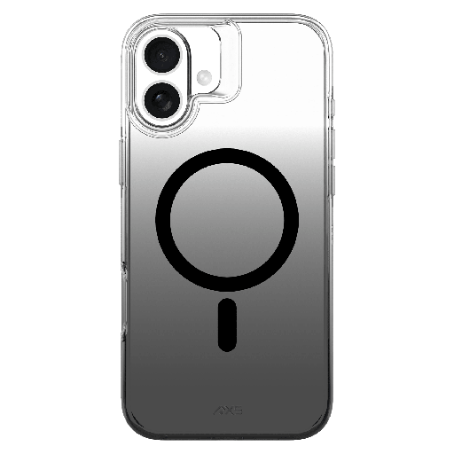 [IPCSM3211] Axs - Crystal Shield D3o Magsafe Case For Apple Iphone 16 Plus - Smoke Gradient