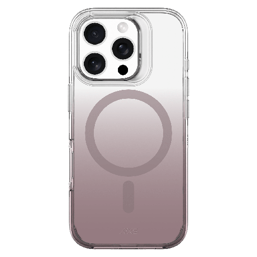 [IPCSM3223] Axs - Crystal Shield D3o Magsafe Case For Apple Iphone 16 Pro - Nude Gradient