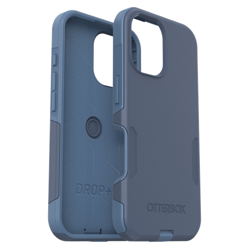 [77-95835] Otterbox - Commuter Magsafe Case For Apple Iphone 16 - Baby Blue Jeans