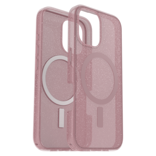[77-96383] Otterbox - Symmetry Clear Magsafe Case For Apple Iphone 16 - Foxberry Pink