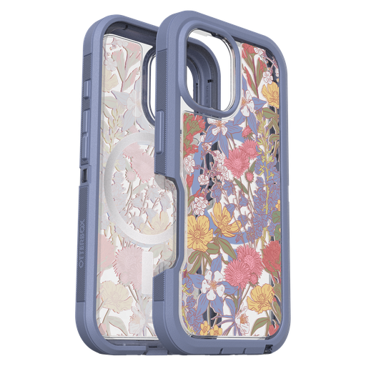 [77-96078] Otterbox - Defender Pro Xt Clear Magsafe Case For Apple Iphone 16 - Co Wildflowers