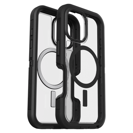 [77-96079] Otterbox - Defender Pro Xt Clear Magsafe Case For Apple Iphone 16 - Dark Side