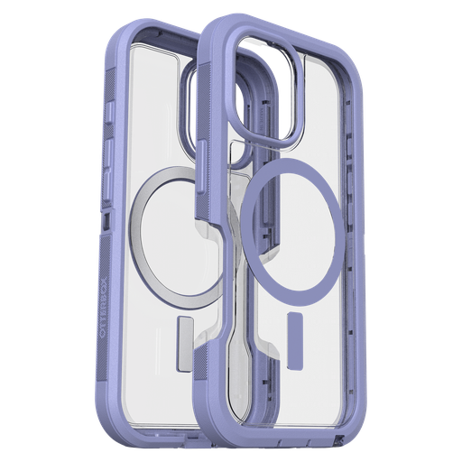 [77-96085] Otterbox - Defender Pro Xt Clear Magsafe Case For Apple Iphone 16 - Lavender Haze