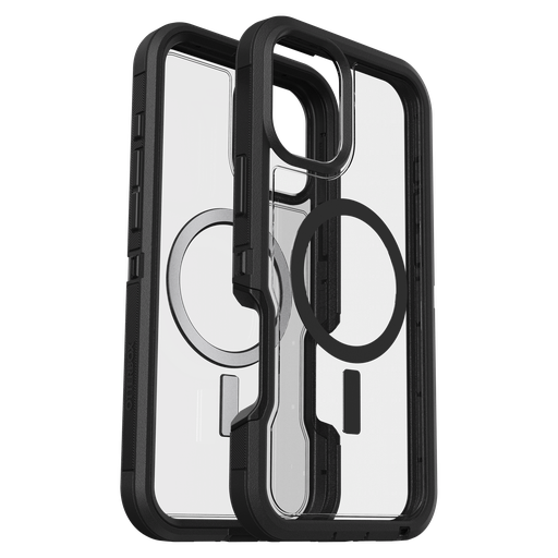 [77-96068] Otterbox - Defender Pro Xt Clear Magsafe Case For Apple Iphone 16 Plus - Dark Side