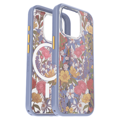 [77-96396] Otterbox - Symmetry Clear Magsafe Case For Apple Iphone 16 Pro - Co Wildflowers
