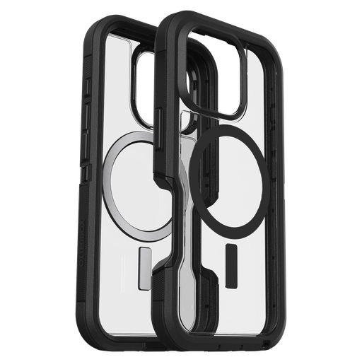 [77-96090] Otterbox - Defender Pro Xt Clear Magsafe Case For Apple Iphone 16 Pro - Dark Side