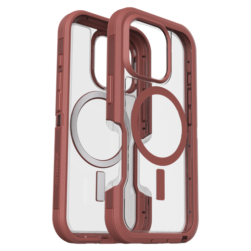 [77-96094] Otterbox - Defender Pro Xt Clear Magsafe Case For Apple Iphone 16 Pro - Dust Bowl