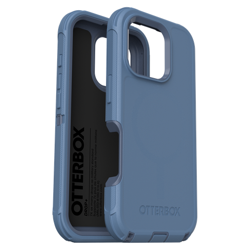 [77-96021] Otterbox - Defender Pro Magsafe Case For Apple Iphone 16 Pro - Baby Blue Jeans
