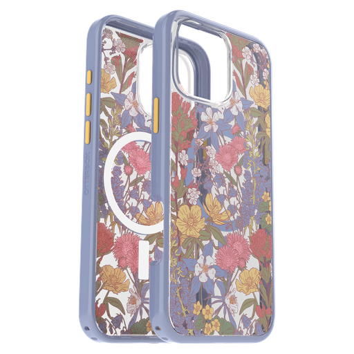 [77-96420] Otterbox - Symmetry Clear Magsafe Case For Apple Iphone 16 Pro Max - Co Wildflowers